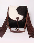 American Darling ADBGZ358 Crossbody Hair-On Genuine Leather Women Bag Western Handbag Purse