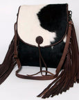 American Darling ADBGZ358 Crossbody Hair-On Genuine Leather Women Bag Western Handbag Purse