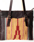 American Darling ADBGZ330 Tote Saddle Blanket Genuine Leather Women Bag Western Handbag Purse