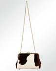American Darling Wallet Hair on Genuine Leather Women Bag Western Handbag