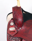 Hilason Western Horse Treeless Trail Barrel Saddle American Leather