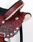 Hilason Western Horse Treeless Trail Barrel Saddle American Leather