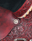 Hilason Western Horse Treeless Trail Barrel Saddle American Leather