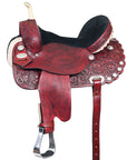 Hilason Western Horse Treeless Trail Barrel Saddle American Leather