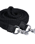 HILASON 7 Ft Braided Flat Cotton Roping Rein