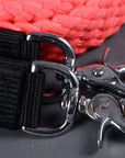 HILASON 7 Ft Braided Flat Cotton Roping Rein