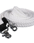 HILASON 7 Ft Braided Flat Cotton Roping Rein