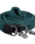 HILASON 7 Ft Braided Flat Cotton Roping Rein