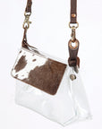 ADBGZ303B American Darling CLEAR BAG Hair-on Genuine Leather women bag western handbag purse