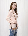 ADBGZ303A American Darling CLEAR BAG Hand Tooled Genuine Leather women bag western handbag purse