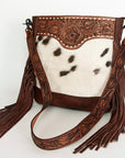 American Darling SMALL CROSSBODY Hair-on Genuine Leather women bag western handbag purse