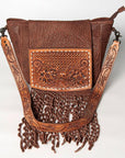 American Darling ADBGZ265A Large Crossbody Hand Tooled Genuine Leather Women Bag Western Handbag Purse