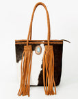 American Darling Tote Hair On Genuine Leather Women Bag Western Handbag Purse