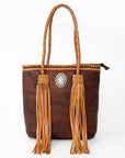 American Darling Tote Hair On Genuine Leather Women Bag Western Handbag Purse