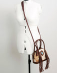 American Darling Tote Hair On Genuine Leather Women Bag Western Handbag Purse