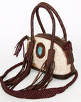 American Darling Tote Hair On Genuine Leather Women Bag Western Handbag Purse