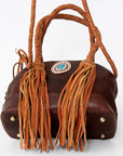 American Darling Tote Hair On Genuine Leather Women Bag Western Handbag Purse