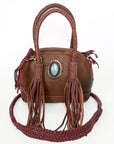 American Darling Tote Hair On Genuine Leather Women Bag Western Handbag Purse