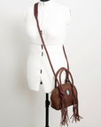 American Darling Tote Hair On Genuine Leather Women Bag Western Handbag Purse