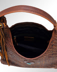 American Darling ADBGM153 Hobo Genuine Leather Women Bag Western Handbag Purse