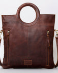 American Darling ADBGM154 Tote Genuine Leather Women Bag Western Handbag Purse
