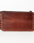 American Darling ADBGK119 Wristlet Hand Tooled Genuine Leather Women Bag Western Handbag Purse