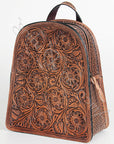 ADBGK120 American Darling Hand Tooled Genuine Leather Women Bag Western Handbag Purse