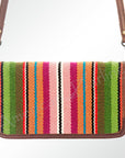 American Darling Organiser Saddle Blanket Genuine Leather Women Bag Western Handbag Purse