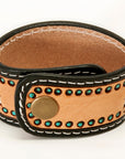 American Darling ADBRF143 Full Grain Genuine Leather Bracelet women