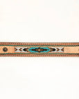 American Darling ADBRF145 Full Grain Genuine Leather Bracelet women