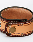 American Darling ADBRF146 Full Grain Genuine Leather Bracelet women