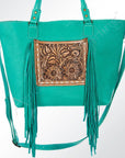 ADBG662 American Darling Hand Tooled Genuine Leather Women Bag Western Handbag Purse