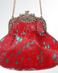 American Darling Hair On Genuine Leather Women Bag Western Handbag Purse