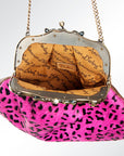 American Darling Hair On Genuine Leather Women Bag Western Handbag Purse