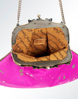 American Darling Hair On Genuine Leather Women Bag Western Handbag Purse
