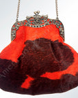 American Darling Hair On Genuine Leather Women Bag Western Handbag Purse