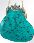 American Darling Hair On Genuine Leather Women Bag Western Handbag Purse