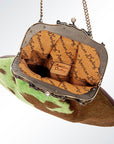 American Darling Hair On Genuine Leather Women Bag Western Handbag Purse