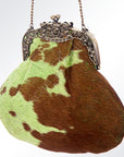 American Darling Hair On Genuine Leather Women Bag Western Handbag Purse