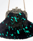American Darling Hair On Genuine Leather Women Bag Western Handbag Purse