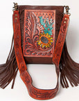 American Darling ADBGA155 Crossbody Hand Tooled Genuine Leather Women Bag Western Handbag Purse