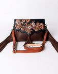American Darling ADBGA162 Wallet Hand Tooled Genuine Leather Women Bag Western Handbag Purse