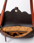 American Darling ADBGA162 Wallet Hand Tooled Genuine Leather Women Bag Western Handbag Purse