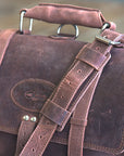 Glanor Bag Buffalo Leather Hand Bag Briefcase Backpack Laptop