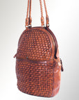 Spaghetti Western Swc130Cg Tote Vintage Handmade Drum Dyed Genuine European Cowhide Leather Women Bag Western Handbag Purse