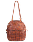 Spaghetti Western Swc130Cg Tote Vintage Handmade Drum Dyed Genuine European Cowhide Leather Women Bag Western Handbag Purse