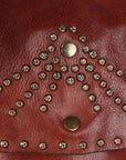 Spaghetti Western Swc150Cg Large Crossbody Vintage Handmade Drum Dyed Genuine European Cowhide Leather Women Bag Western Handbag Purse