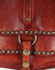 Spaghetti Western Swc157Acg Cross Body I Vintage Handmade Drum Dyed Genuine European Cowhide Leather Women Bag Western Handbag Purse