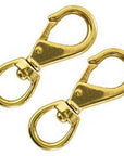 Hilason 3/4" X 3-3/4" Spring Snap No 2 Solid Brass – Hilason