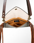 American Darling ADBGA171 Clutch Hand Tooled Genuine Leather Women Bag Western Handbag Purse